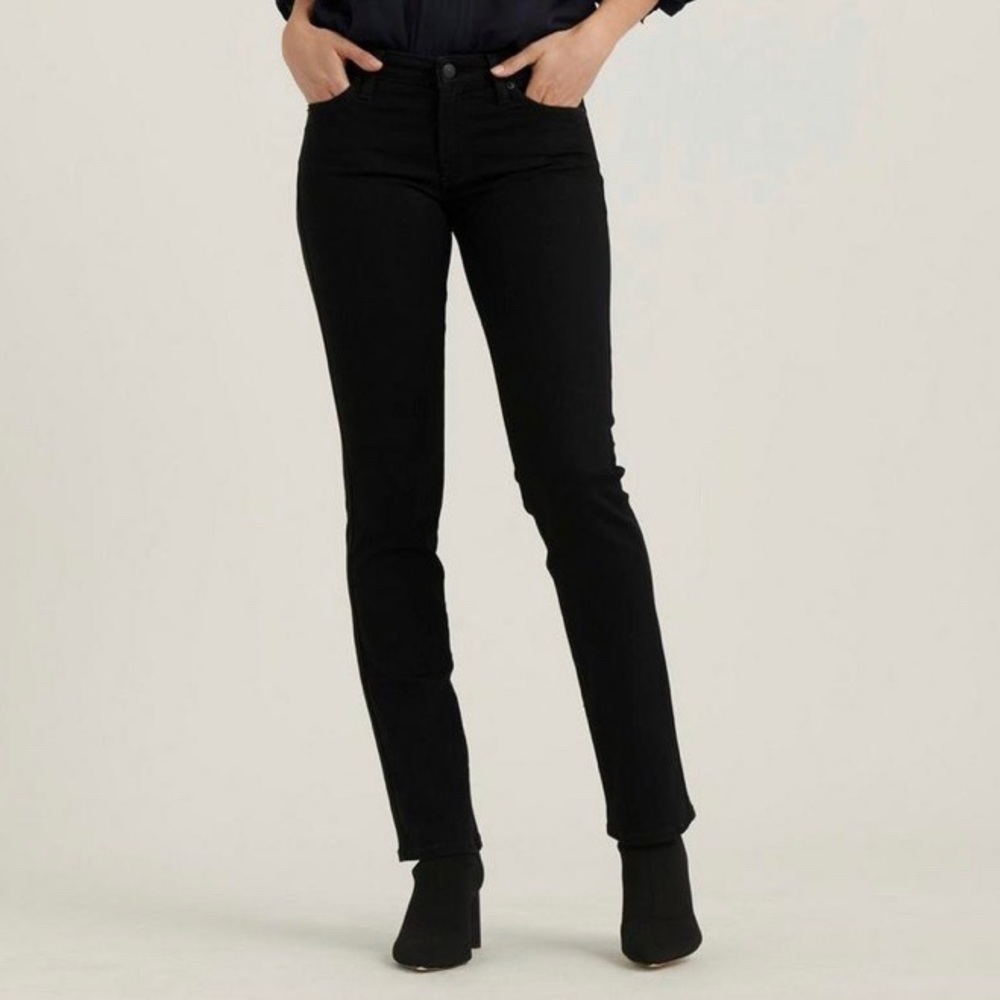 LUCKY BRAND ☘️ Brooke Straight Black Jean